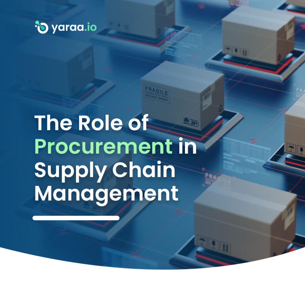 THE ROLE OF PROCUREMENT IN SUPPLY CHAIN MANAGEMENT