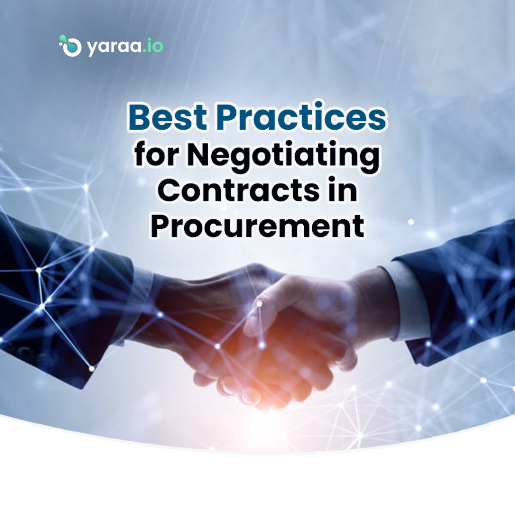 Best Practices for Negotiating Contracts in Procurement